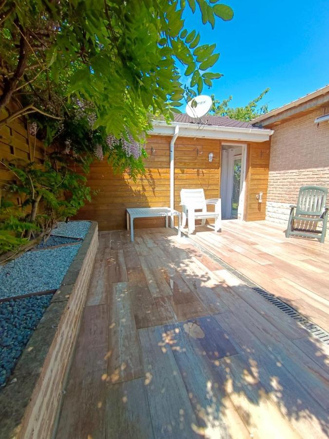 Studio Mer & Aa-Terrasse-Jardin-Wifi-Parking-Classe 3 Etoiles Grand-Fort-Philippe Exterior photo